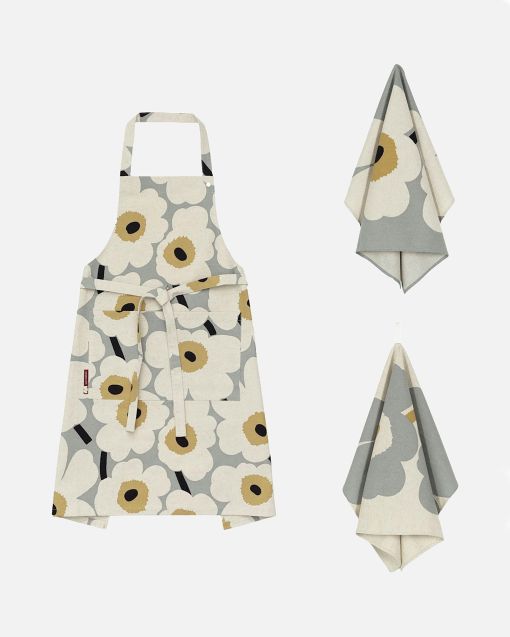 Annivers.Apron+ Tea Towel Set